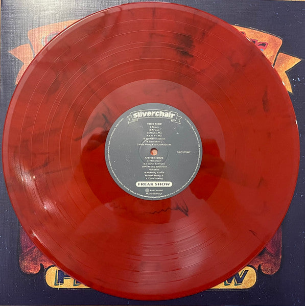 SILVERCHAIR : FREAK SHOW LTD LP 180G RED BLACK MARBLED VINYL