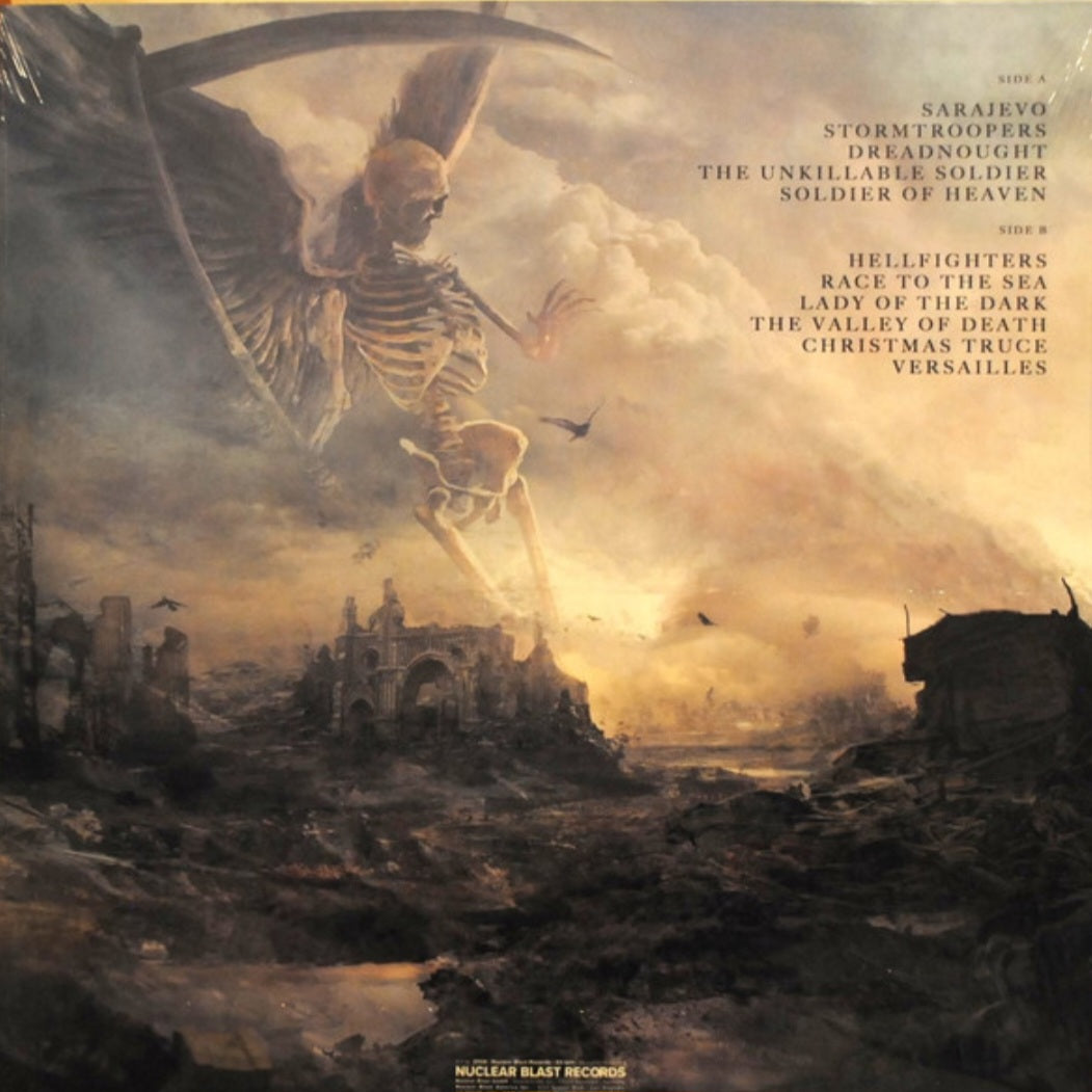 SABATON : THE WAR TO END ALL WARS LP 180G