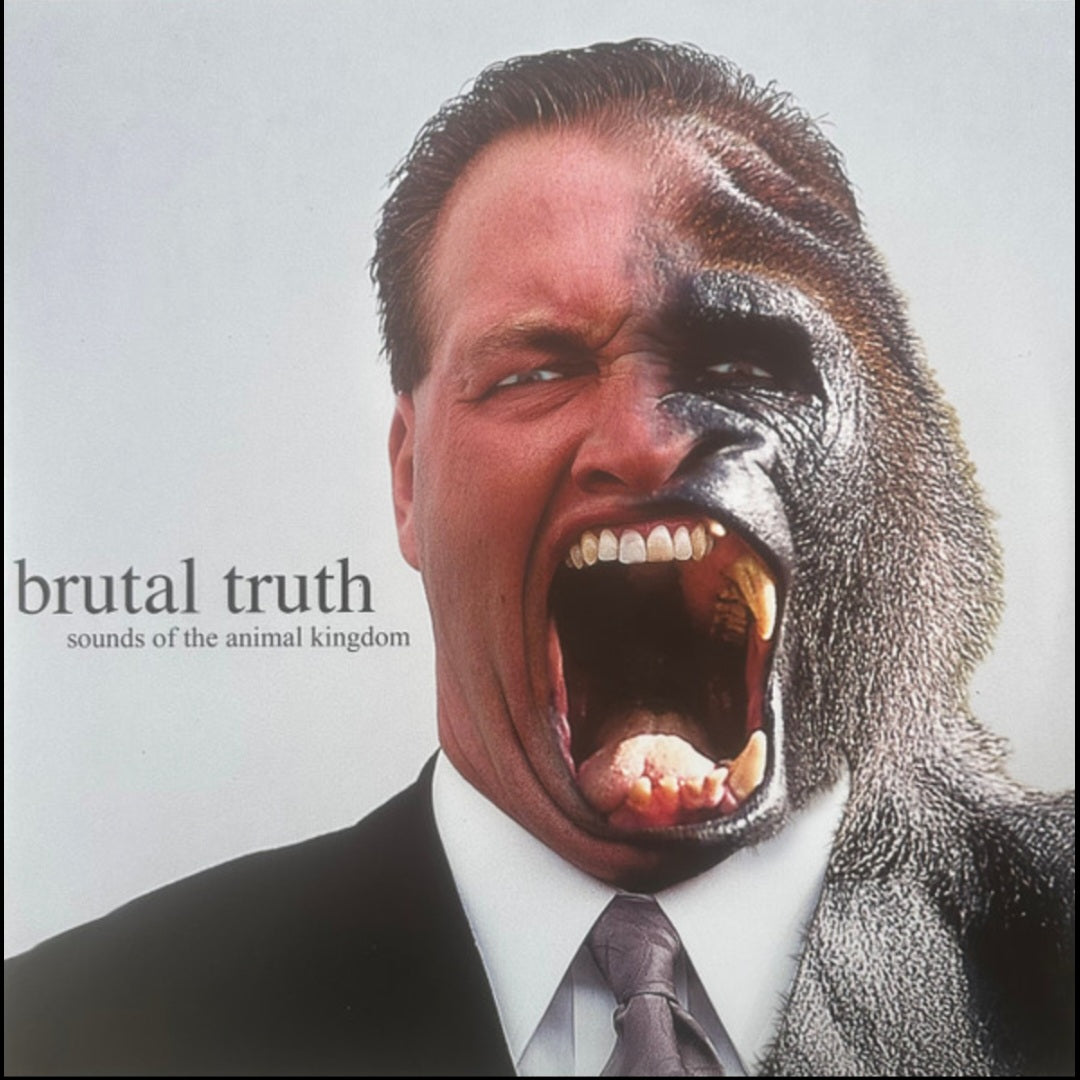 BRUTAL TRUTH : SOUNDS OF THE ANIMAL KINGDOM LTD 2LP 180G BONE BLACK SPLATTER VINYL
