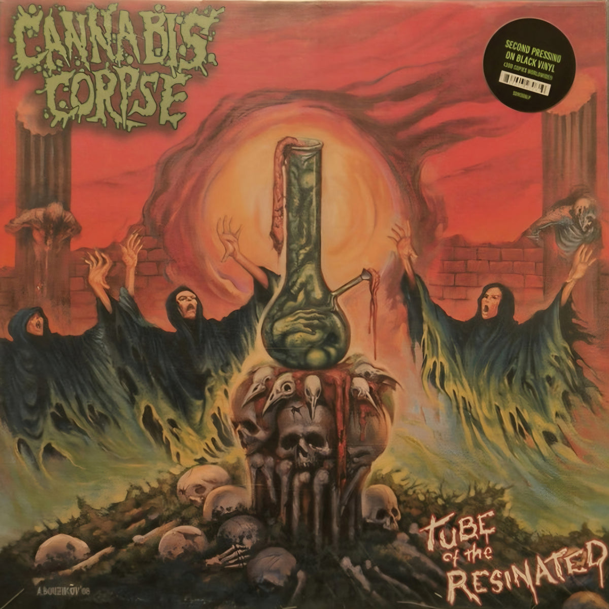 CANNABIS CORPSE : TUBE OF THE RESINATED LP 180G