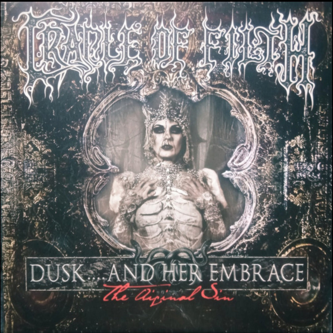 CRADLE OF FILTH : DUSK AND HER EMBRACE - THE ORIGINAL SIN LTD 2LP 180G REMASTERED GOLD VINYL