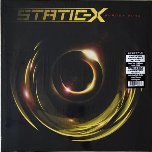 STATIC X : SHADOW ZONE LTD LP 180G METALLIC GOLD GREEN VINYL