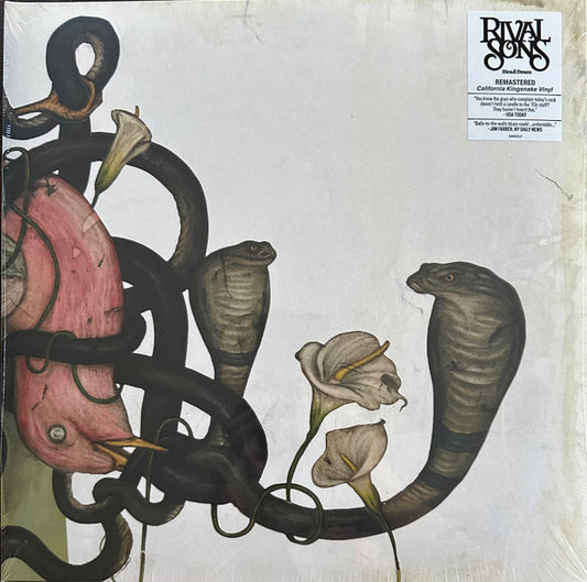 RIVAL SONS : HEAD DOWN LTD 2LP 18OG CALIFORNIA KINGSNAKE VINYL
