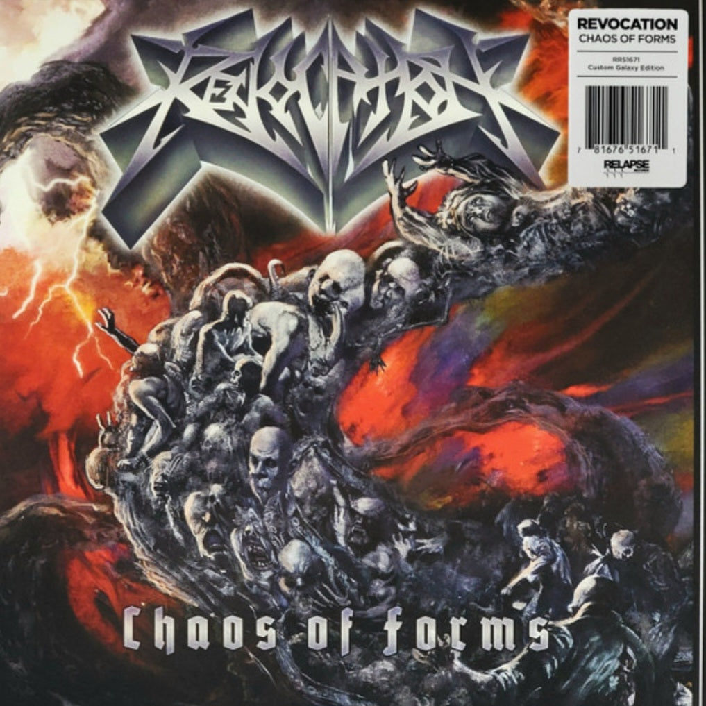 REVOCATION : CHAOS OF FORMS LTD LP 180G CUSTOM GALAXY EDITION