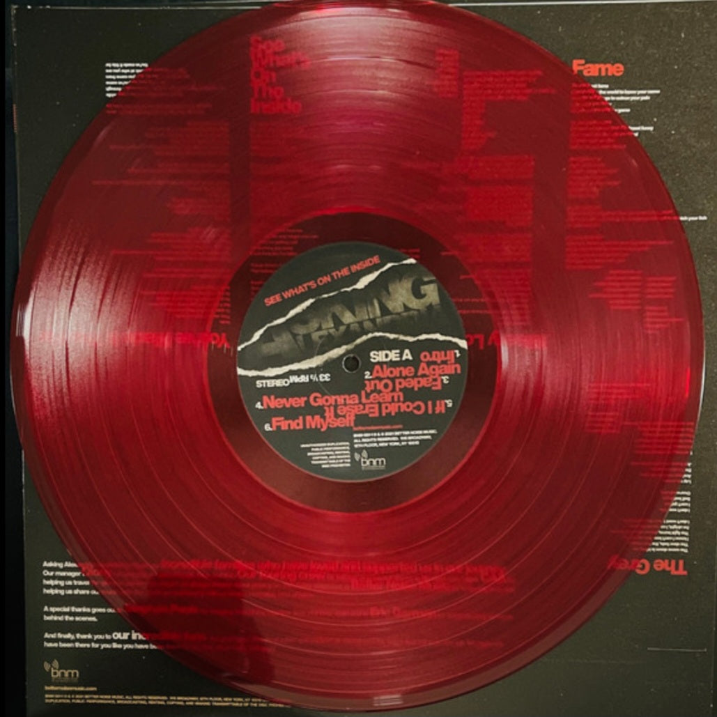 ASKING ALEXANDRIA : SEE WHATS ON THE INSIDE LTD LP 180G RED VINYL