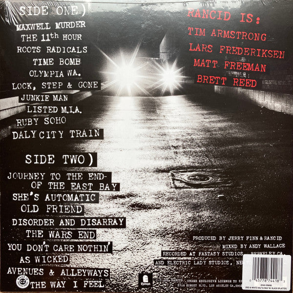 RANCID : AND OUT COME THE WOLVES LP 180G