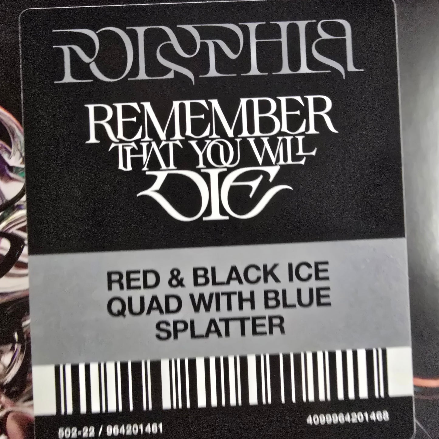 POLYPHIA : REMEMBER THAT YOU WILL DIE LTD LP 180G RED BLACK ICE SPLATTER VINYL