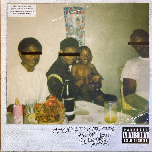 KENDRICK LAMAR : GOOD KID MAAD CITY LTD 10TH ANNIVERSARY 2LP 180G
