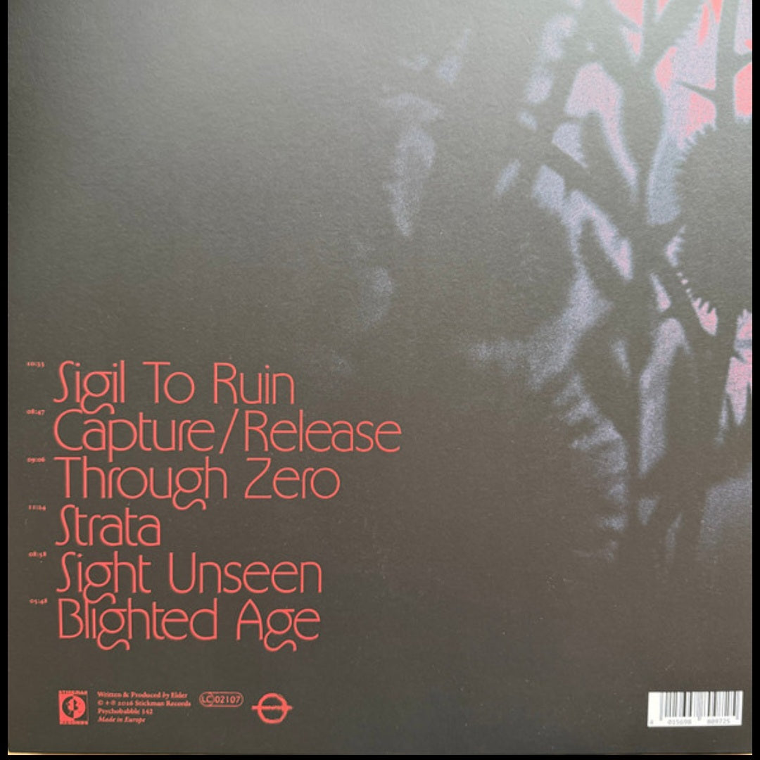 ELDER : THROUGH ZERO LTD 2LP 180G NEON ORANGE VINYL