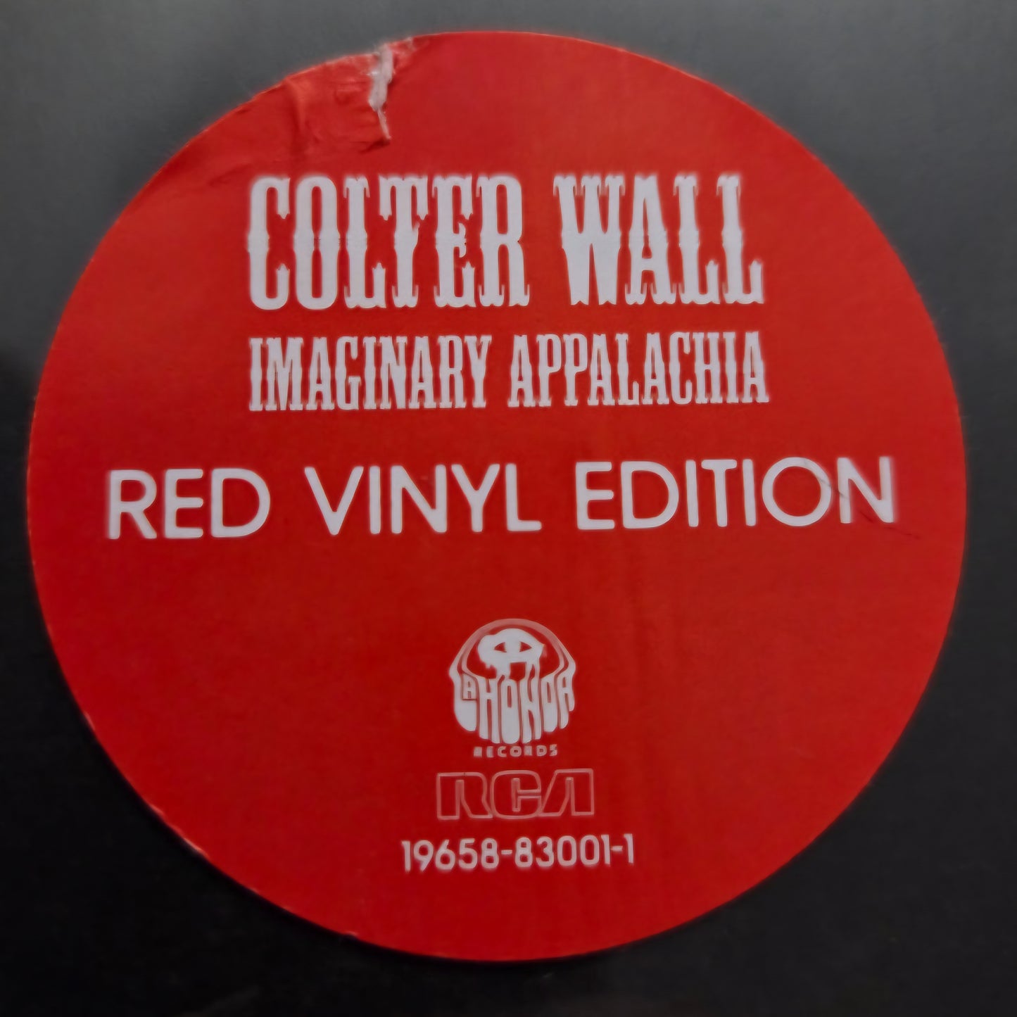 COLTER WALL : IMAGINARY APPALACHIA LTD LP 180G RED VINYL