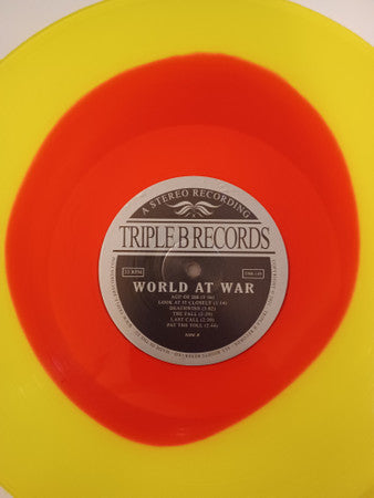 DEAD HEAT : WORLD AT WAR LTD LP 180G RED IN YELLOW VINYL