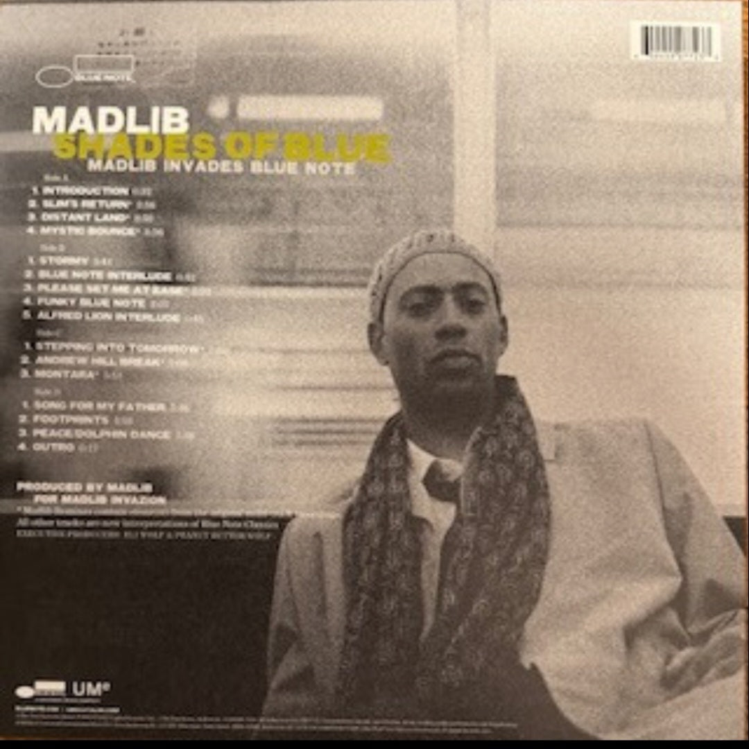 MADLIB : SHADES OF BLUE - MADLIB INVADES BLUE NOTE LTD 2LP 180G BLUE VINYL