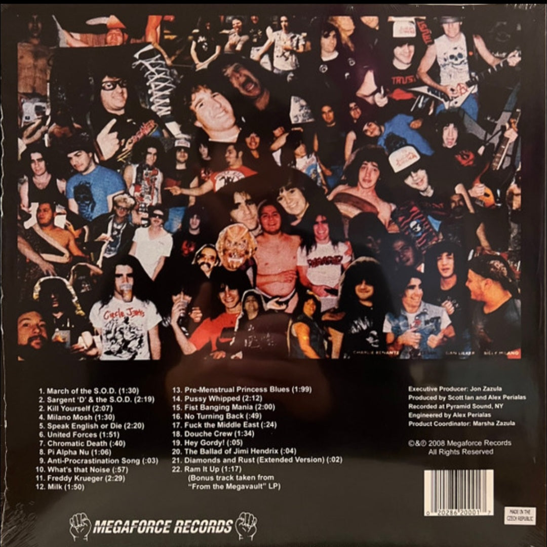 SOD STORMTROOPERS OF DEATH : SPEAK ENGLISH OR DIE LP 180G
