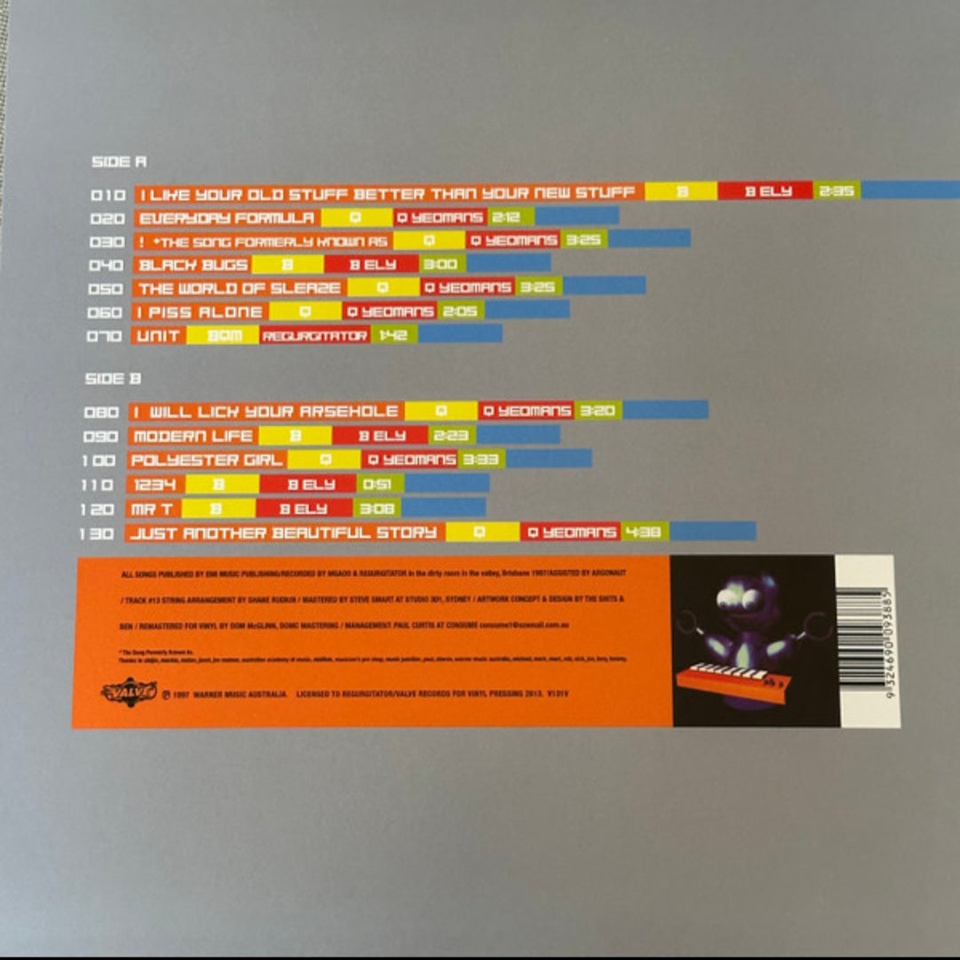 REGURGITATOR : UNIT LP 180G