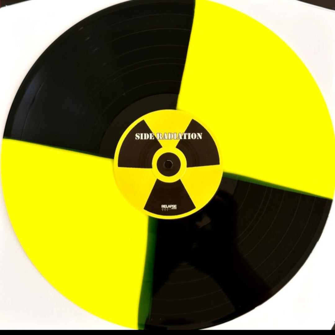 TOXIC HOLOCAUST : AN OVERDOSE OF DEATH LTD LP 180G BLACK YELLOW VINYL