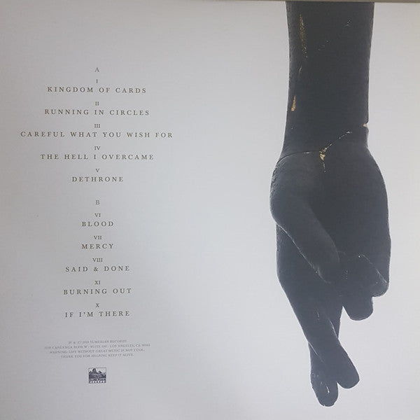 BAD OMENS : FINDING GOD BEFORE GOD FINDS ME LTD LP 180G WHITE VINYL