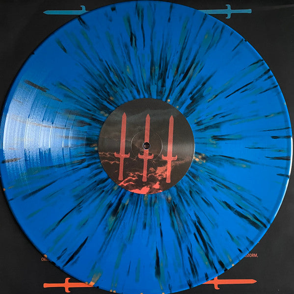 THE SWORD : CONQUEST OF KINGDOMS LTD 3LP 180G ORANGE BLUE BLACK SPLATTER VINYL