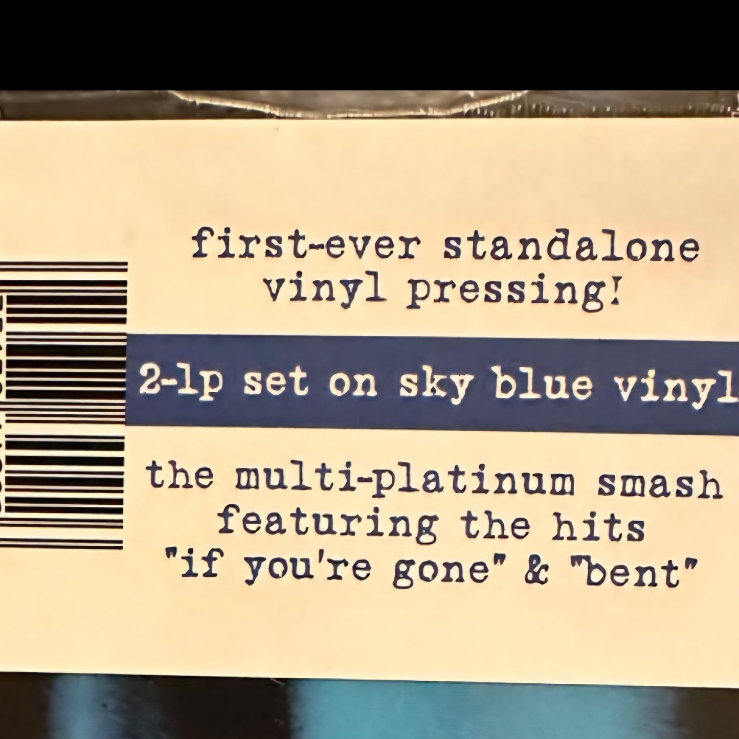 MATCHBOX 20 : MAD SEASON LTD 2LP 180G BLUE VINYL