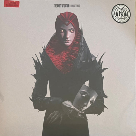 THE AMITY AFFLICTION : HOUSE OF CARDS LTD LP 180G CLOUDY BLOOD RED VINYL