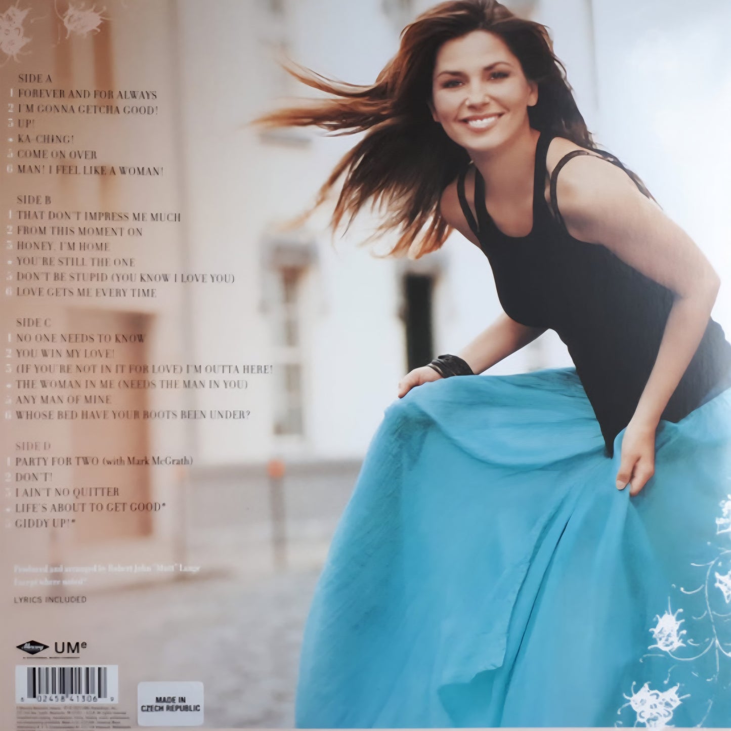 SHANIA TWAIN : GREATEST HITS 2LP 180G