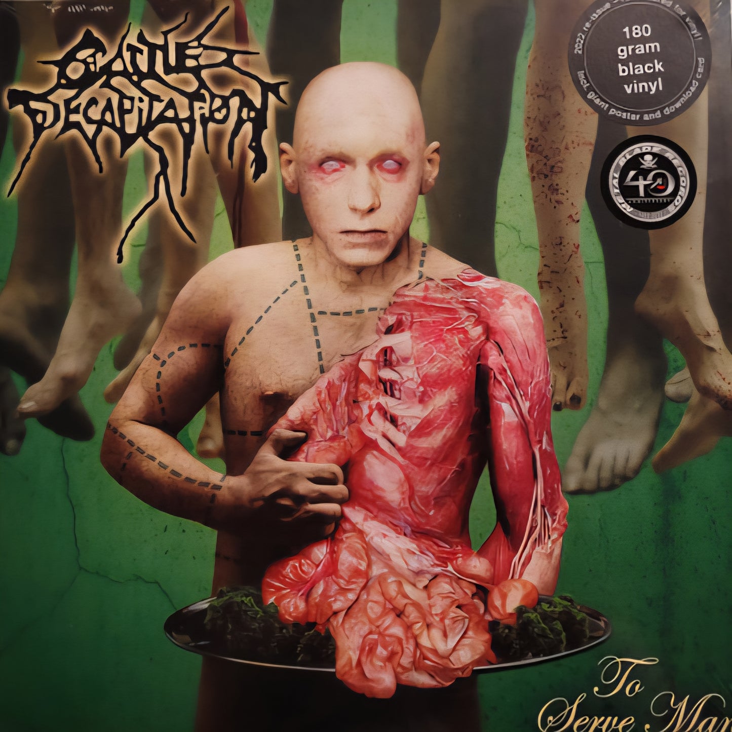 CATTLE DECAPITATION : TO SERVE MAN LP 180G