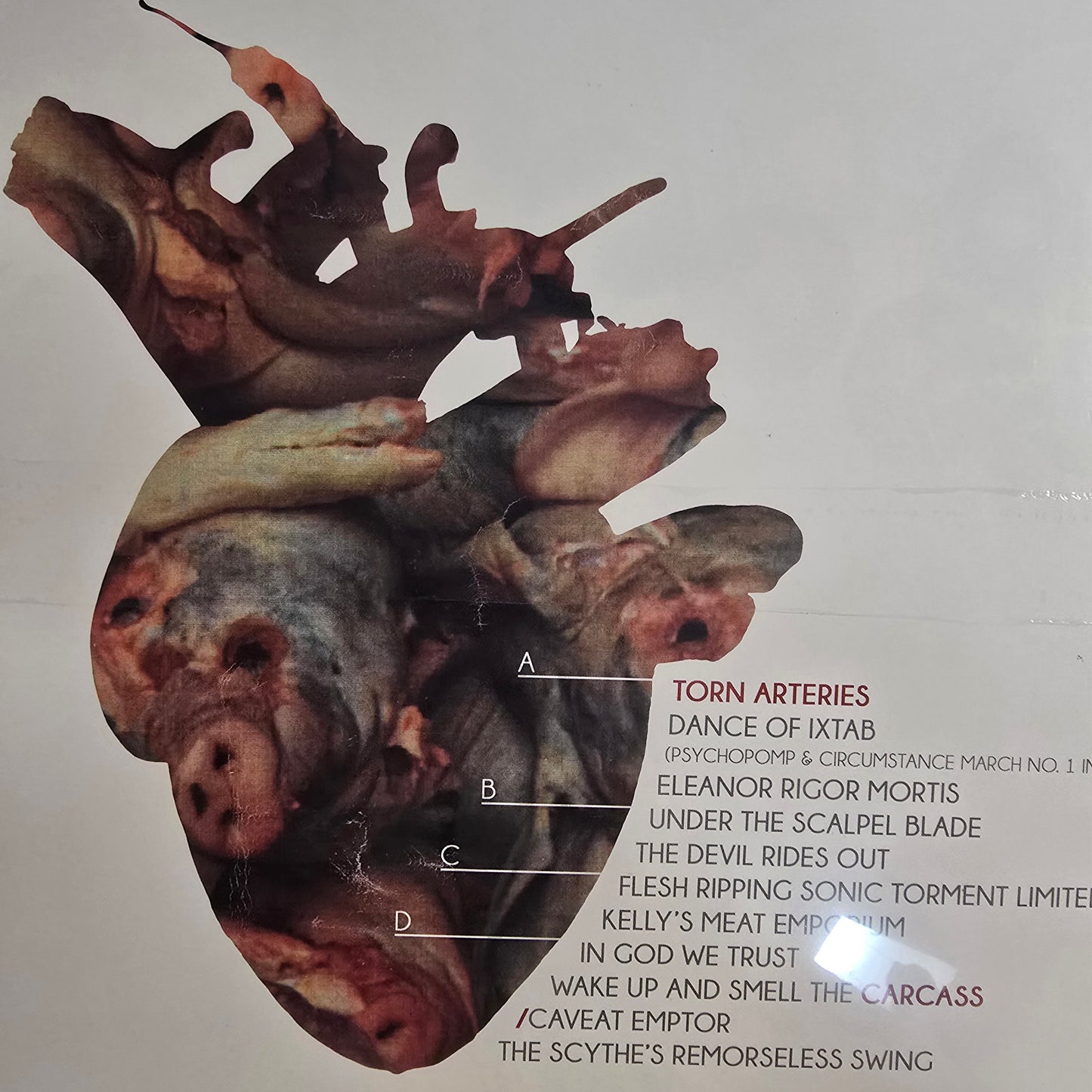 CARCASS : TORN ARTERIES LTD 2LP 180G TRANSPARENT LIME VINYL