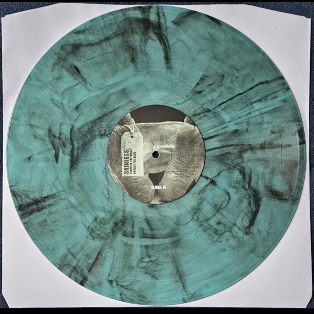 SKINLESS : TRAMPLE THE WEAK HURDLE THE DEAD LTD LP 180G GREEN SWIRL VINYL