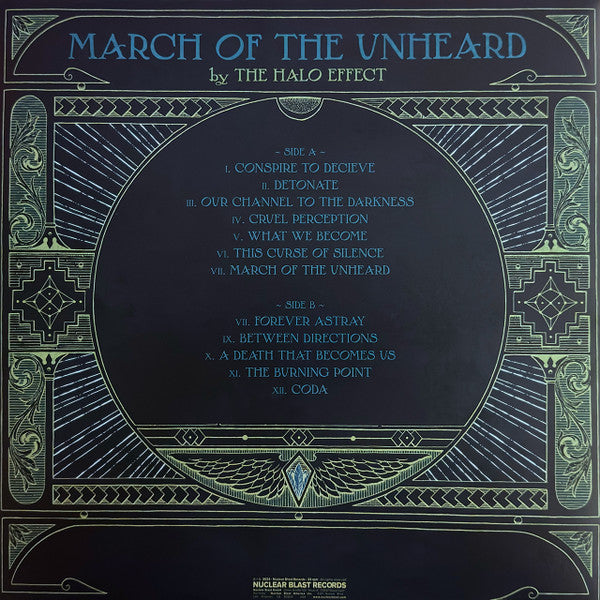 THE HALO EFFECT : MARCH OF THE UNHEARD LTD LP 180G CLEAR VINYL