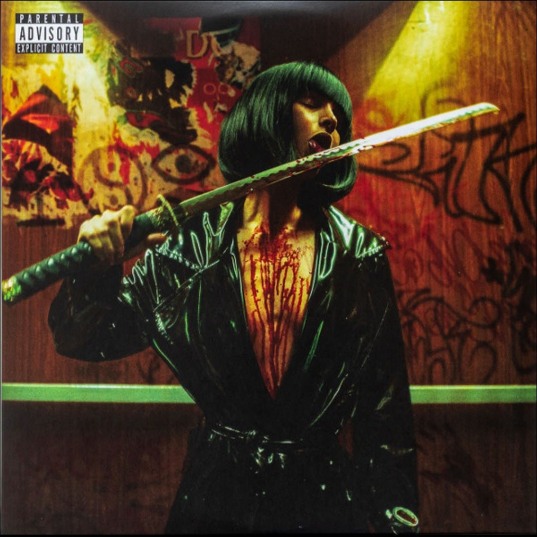 BAD OMENS : CONCRETE JUNGLE OST LTD 3LP EVERGREEN ORANGE MARBLED VINYL