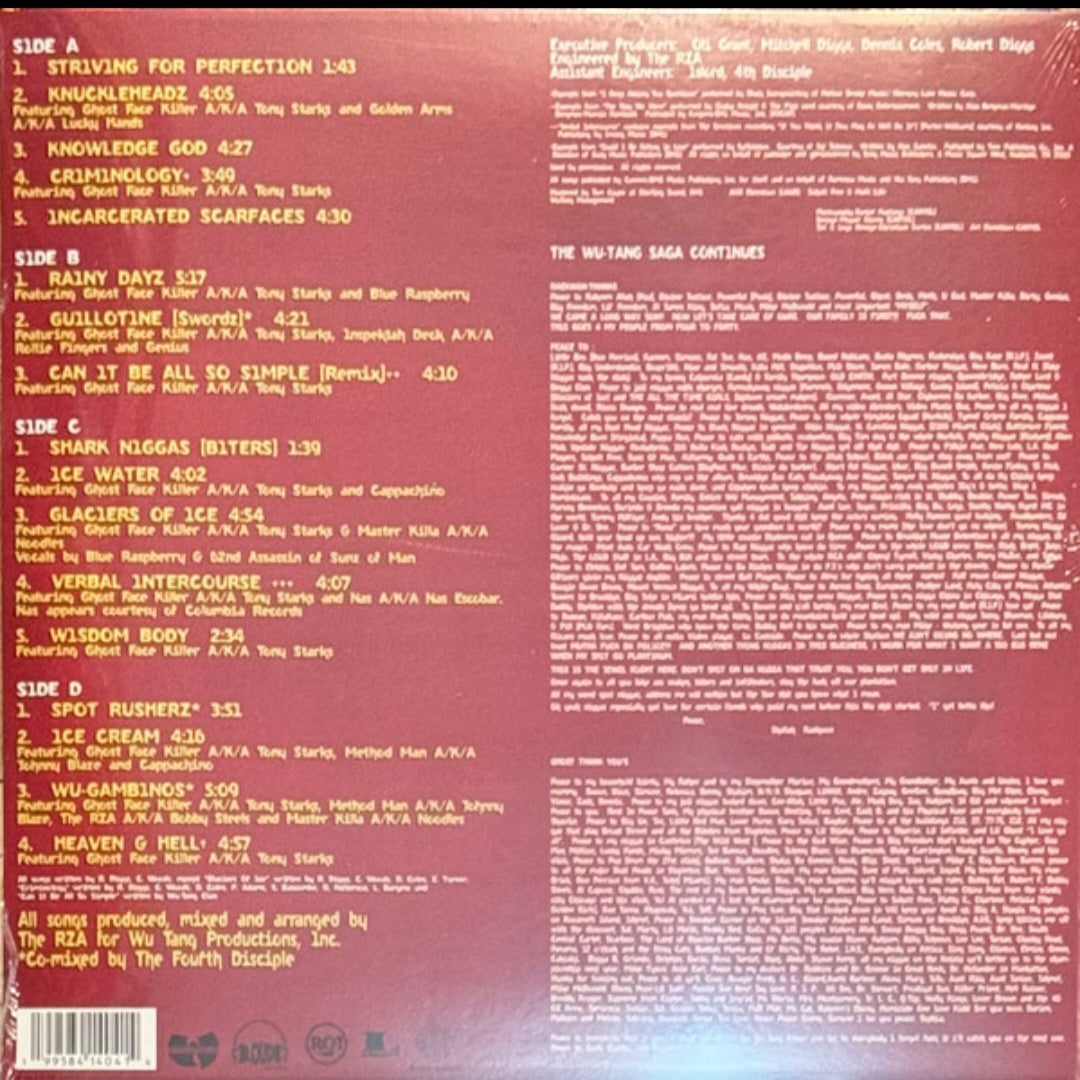 RAEKWON : ONLY BUILT FOR CUBAN LINX ... 2LP 180G