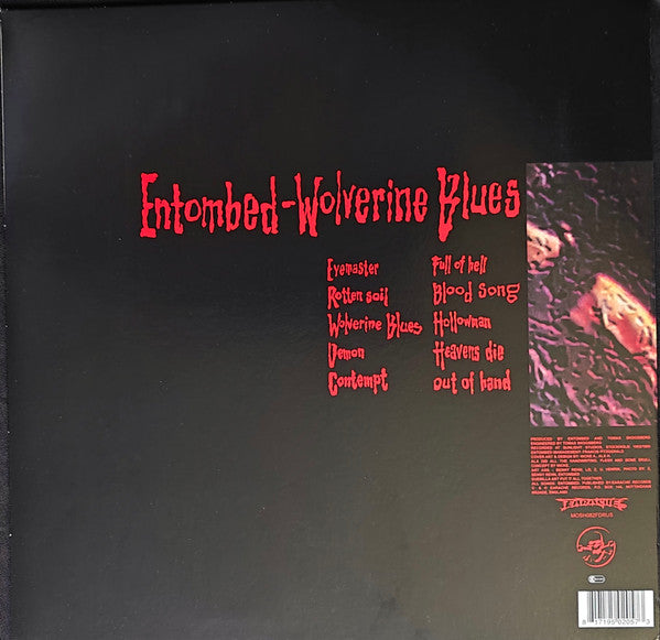 ENTOMBED : WOLVERINE BLUES LP 180G