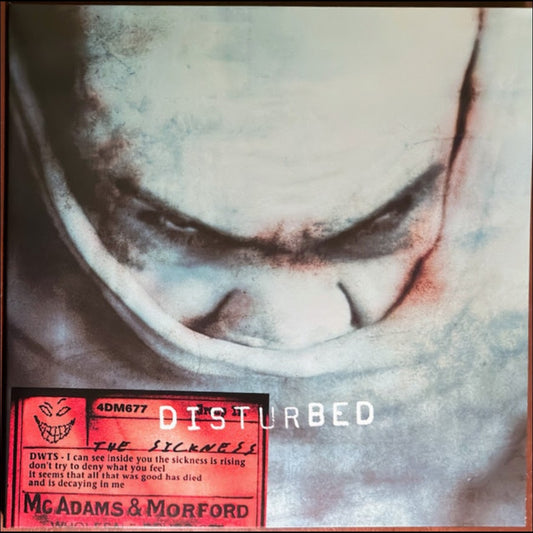 DISTURBED : THE SICKNESS LTD 25TH ANNIVERSARY LP 180G GREEN VINYL