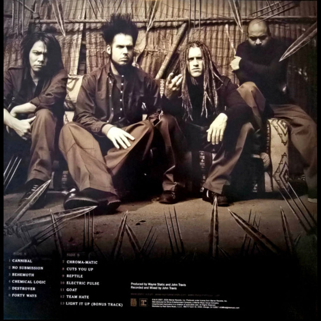 STATIC X : CANNIBAL LTD LP 180G BLOOD & BRONZE SPLATTER VINYL