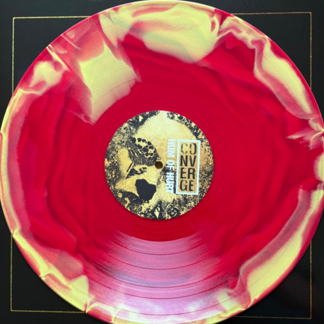CONVERGE : HUM OF HURT LTD LP 180G RED YELLOW VINYL