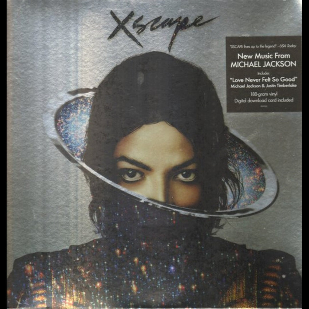 MICHAEL JACKSON : XSCAPE LP 180G GATEFOLD FOIL JACKET