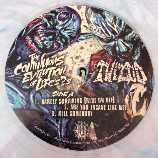 TWIZTID : THE CONTINUOUS EVILUTION OF LIFE'S ?'S LTD 2LP 180G BLUE SMOKE VINYL