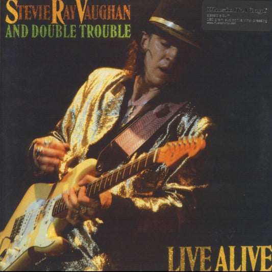 STEVIE RAY VAUGHN : LIVE ALIVE 2LP 180G