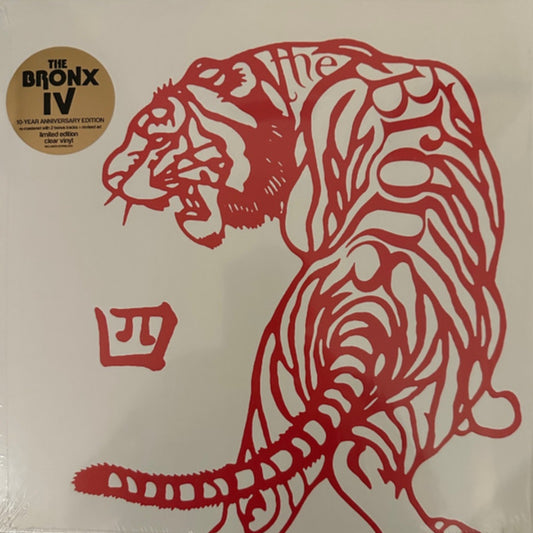 THE BRONX : THE BRONX IV LTD 10TH ANNIVERSARY LP 180G CLEAR VINYL