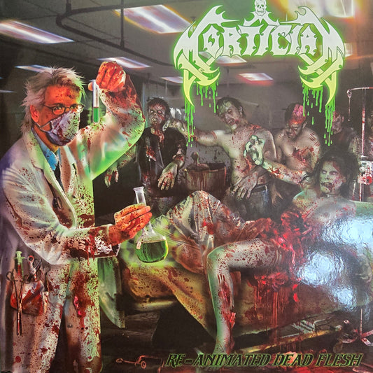 MORTICIAN : RE ANIMATED DEAD FLESH LTD LP 180G RED GREEN VINYL