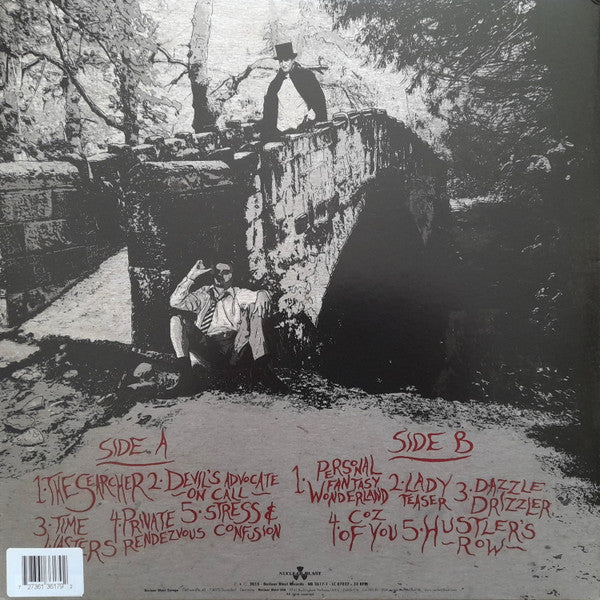 GENTLEMAN'S PISTOLS : HUSTLERS ROW LTD LP 180G RED BLACK WHITE SPLATTER VINYL