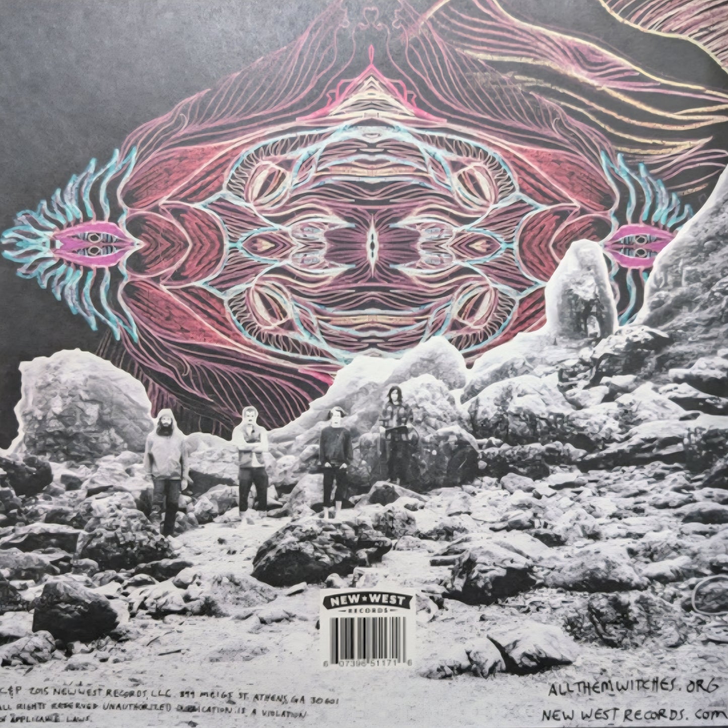 ALL THEM WITCHES : DYING SURFER MEETS HIS MAKER LTD LP 180G BLUE TRANSLUCENT VINYL
