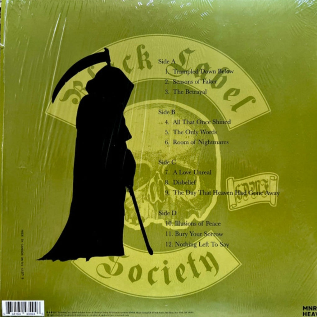 BLACK LABEL SOCIETY : GRIMMEST HITS LTD 2LP 180G GREEN VINYL