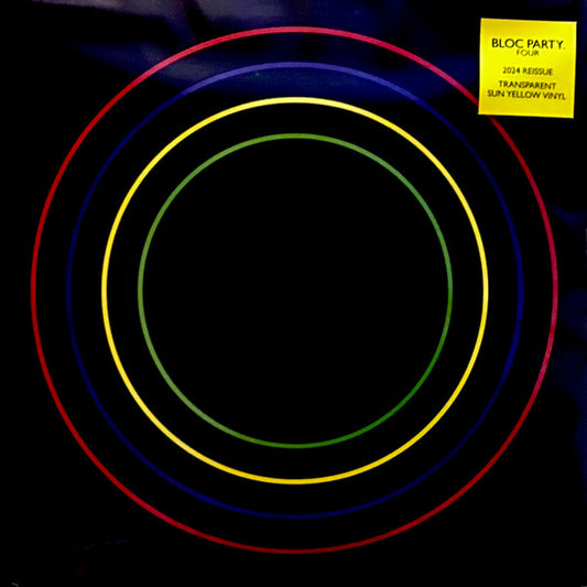 BLOC PARTY : FOUR LTD LP 180G TRANSPARENT SUN YELLOW VINYL