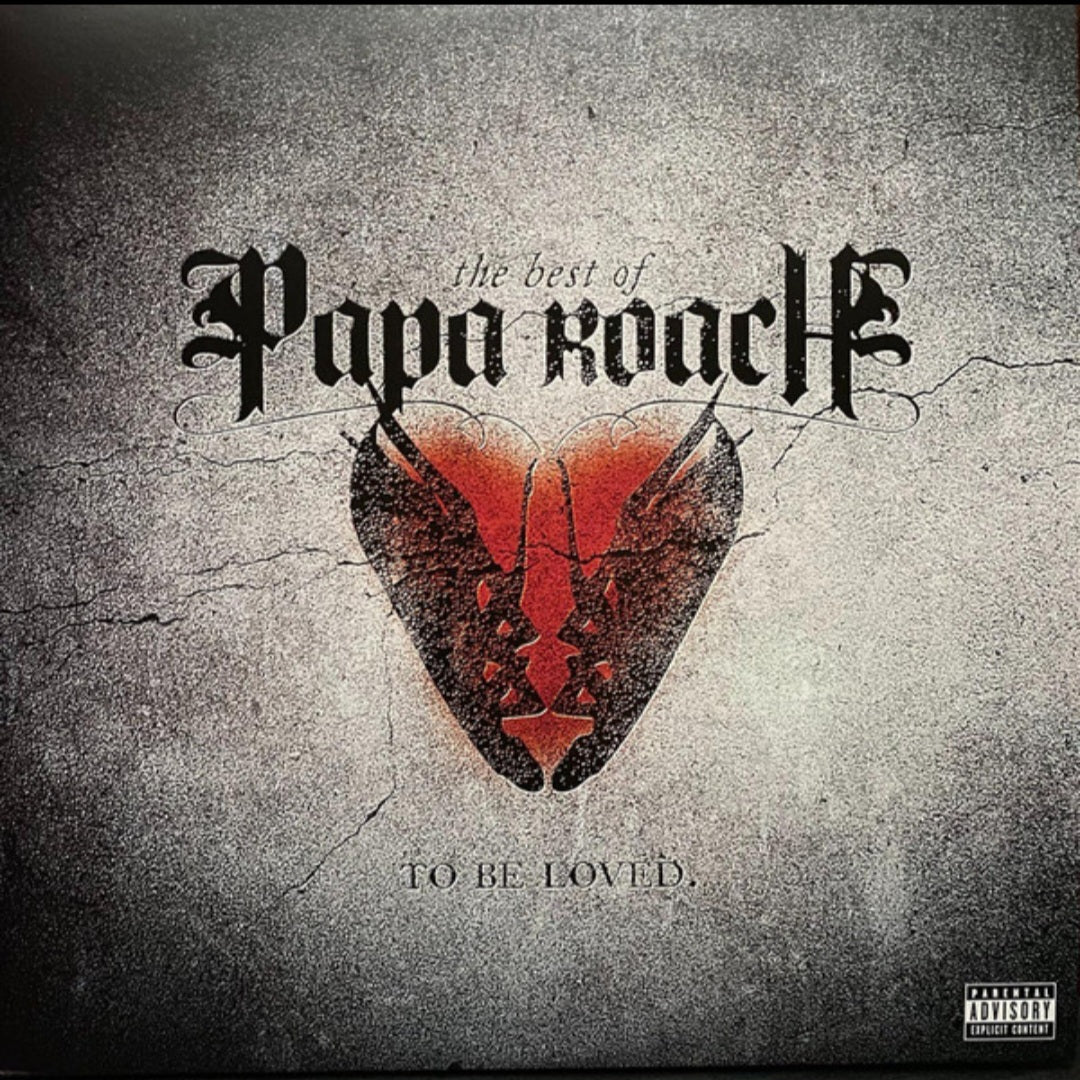 PAPA ROACH : TO BE LOVED - THE BEST OF 2LP 180G RED BLACK SPLATTER VINYL