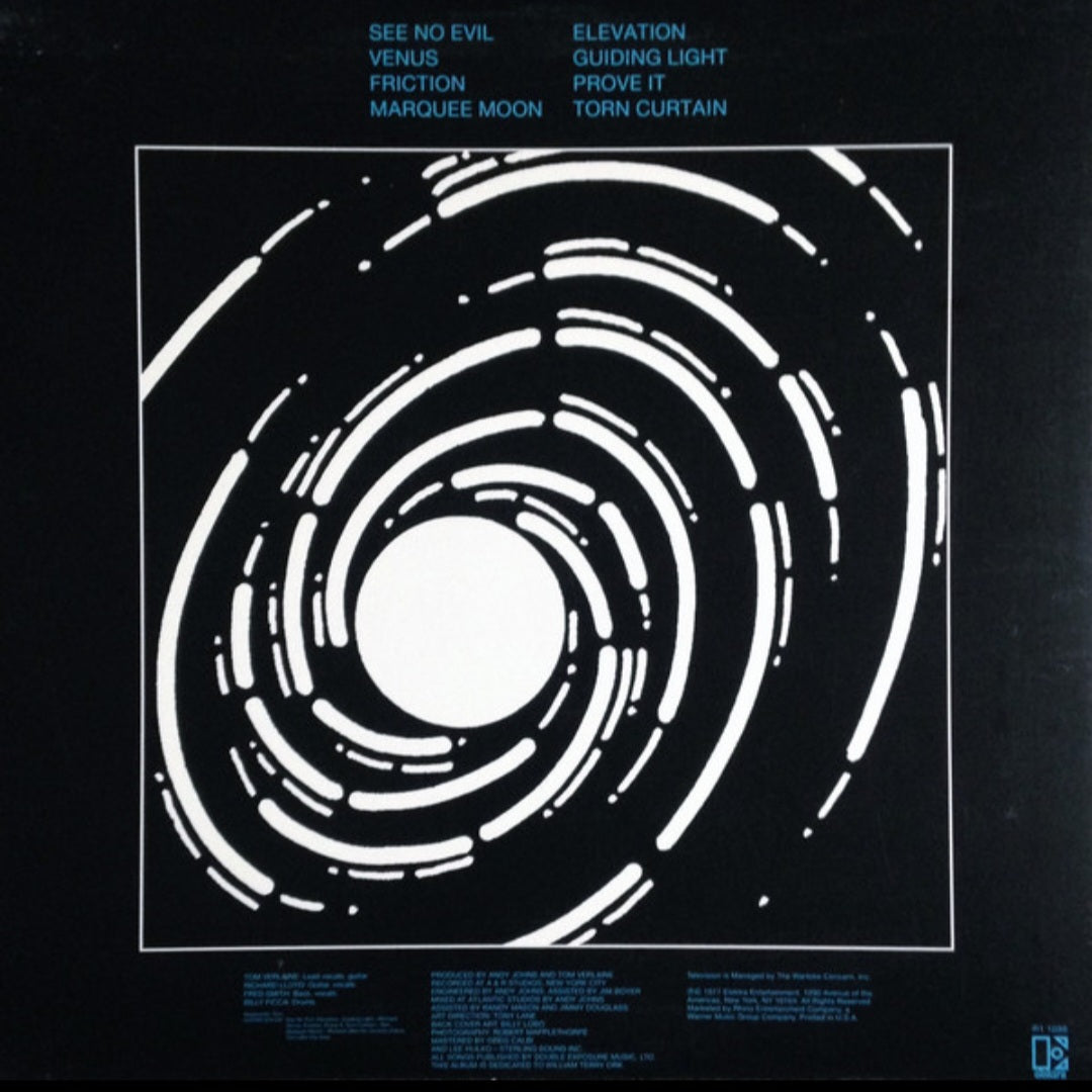 TELEVISION : MARQUEE MOON LP 180G