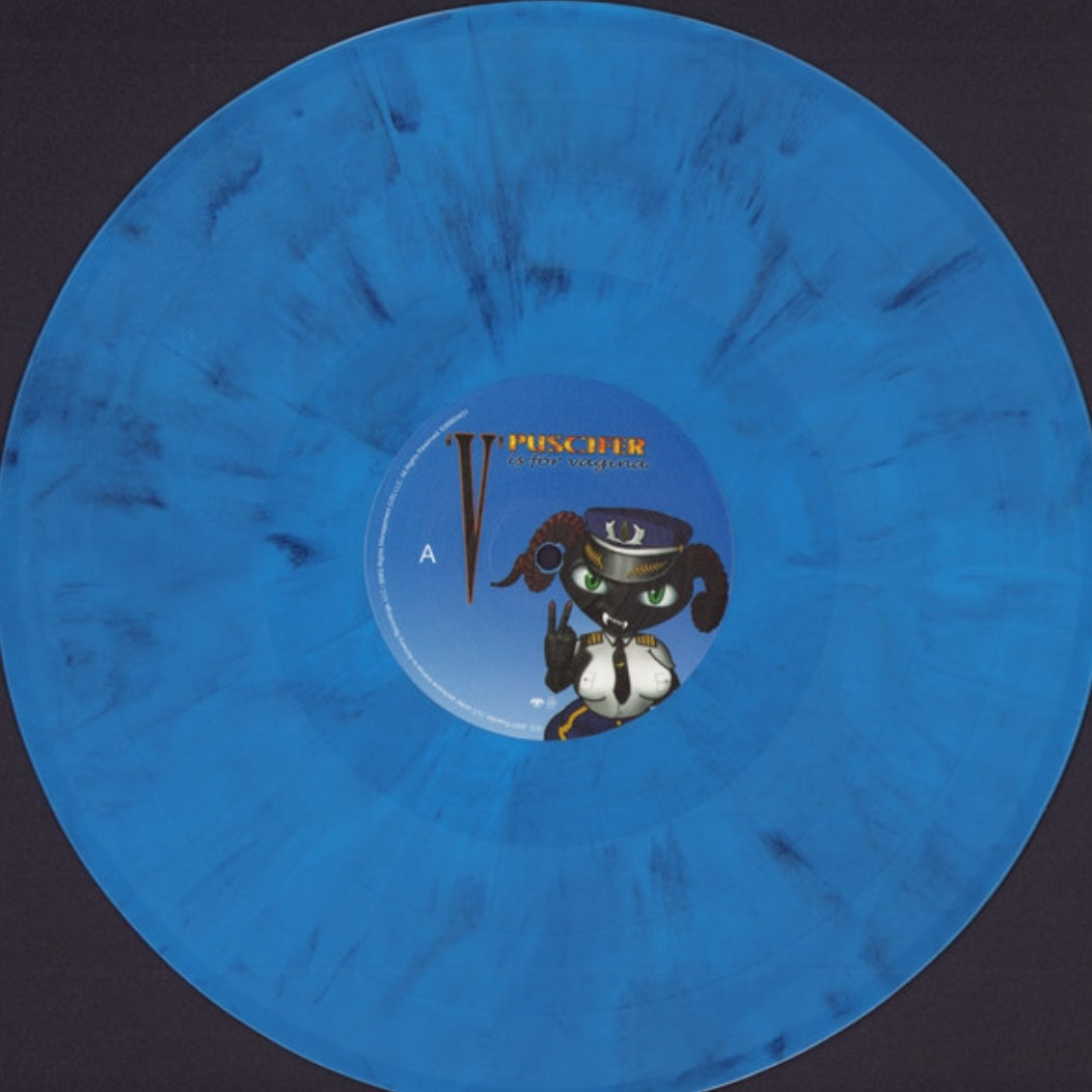 PUSCIFER : V IS FOR VIAGRA LTD 2LP 180G BLUE BLACK SMOKE VINYL
