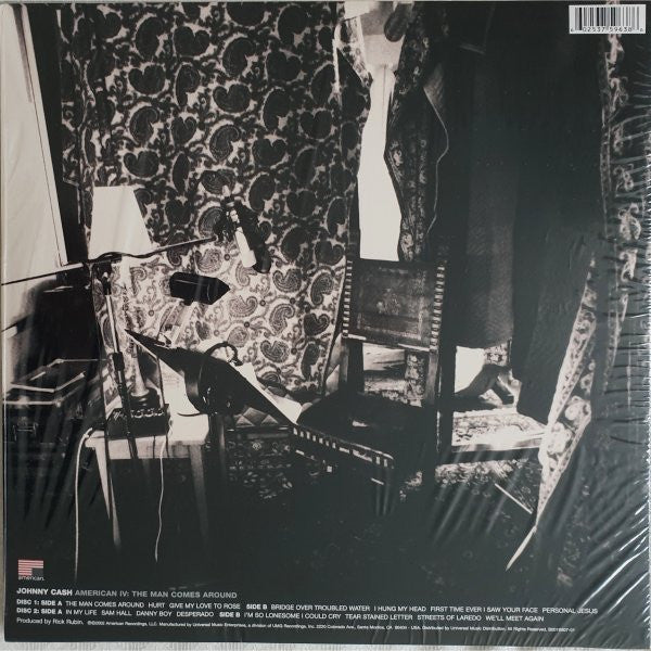 JOHNNY CASH : AMERICAN IV THE MAN COMES AROUND 2LP 180G