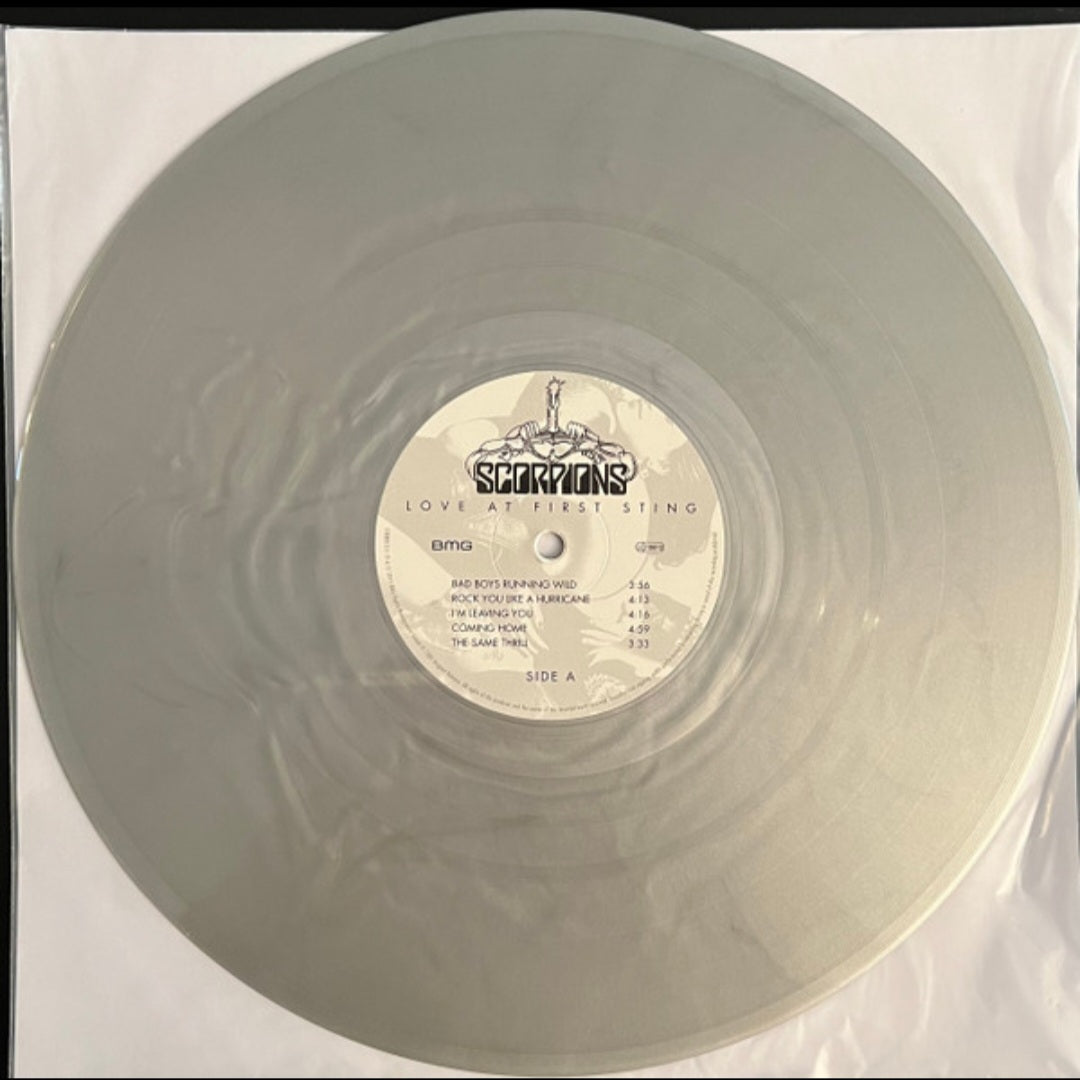 SCORPIONS : LOVE AT FIRST STING LTD LP 180G SILVER VINYL