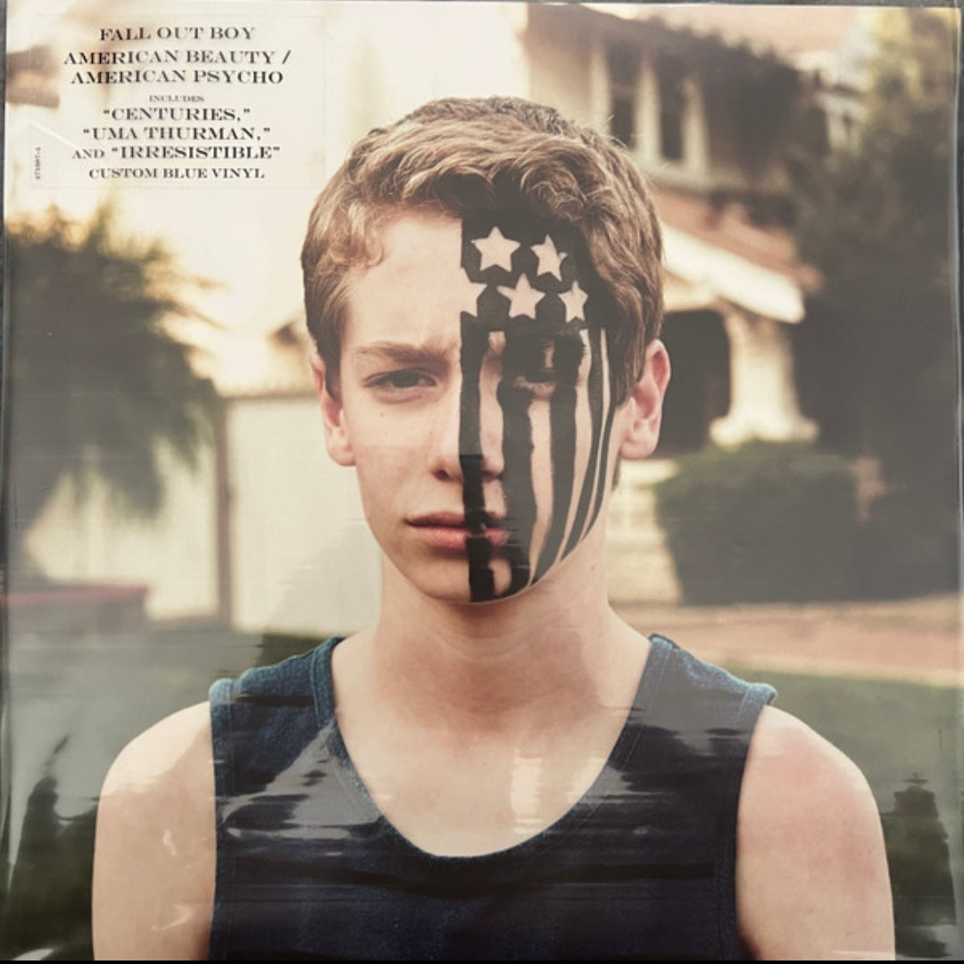 FALL OUT BOY : AMERICAN BEAUTY / AMERICAN PSYCHO LTD LP 180G BLUE VINYL