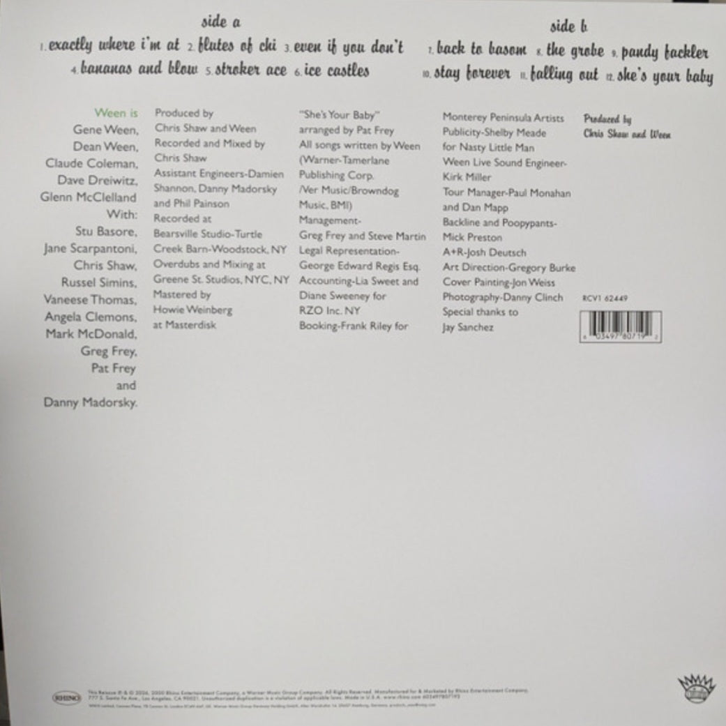 WEEN : WHITE PEPPER LTD LP 180G GREEN VINYL